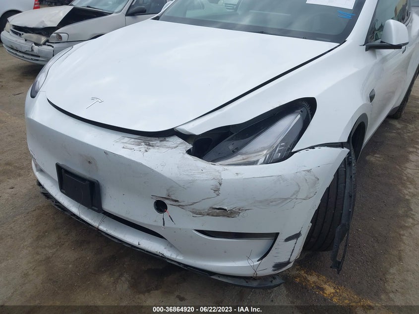 VIN 5YJYGAEE1MF229643 2021 TESLA MODEL Y