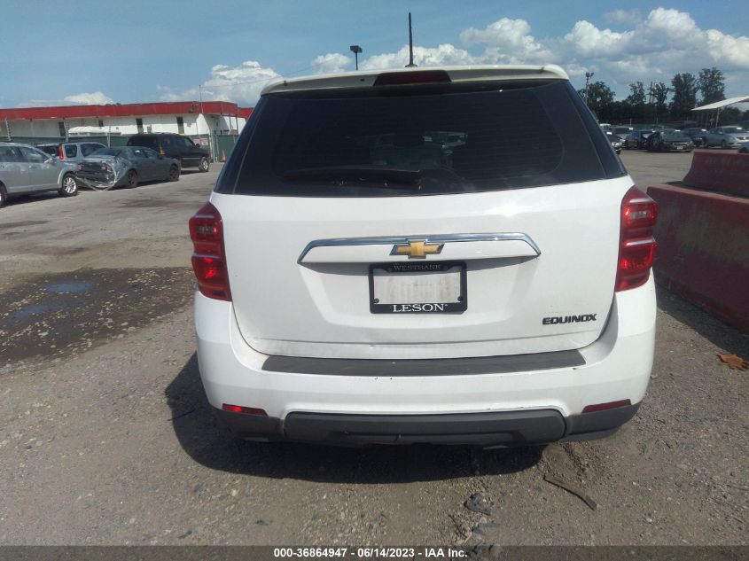 2016 CHEVROLET EQUINOX LS - 2GNALBEK3G6145611