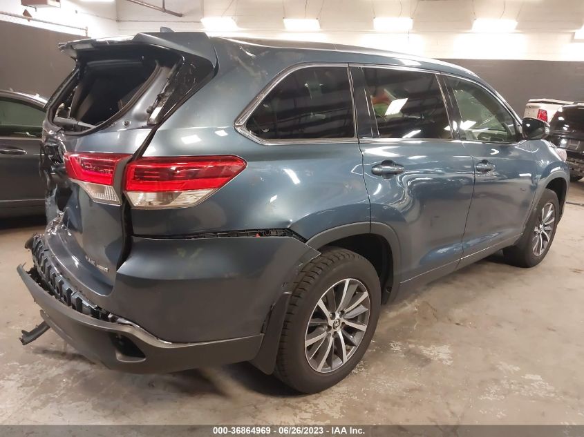 2018 TOYOTA HIGHLANDER SE/XLE - 5TDJZRFH5JS830791