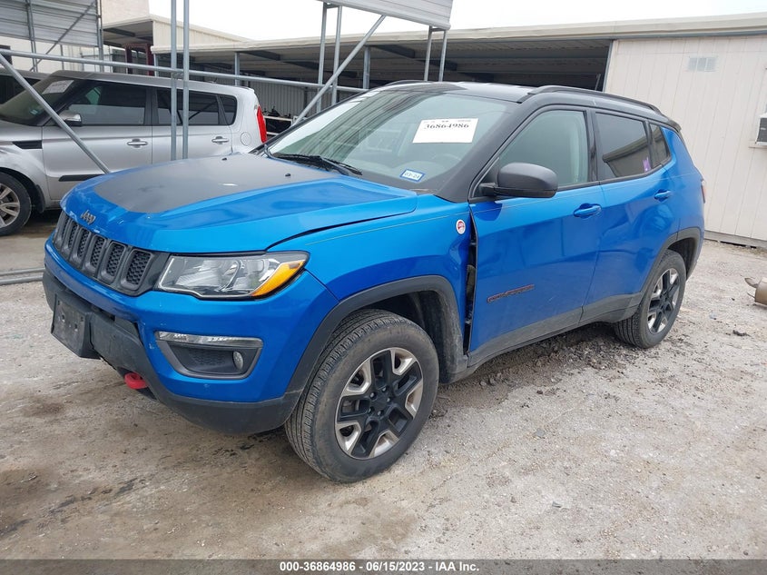 VIN 3C4NJDDB7HT647189 2017 JEEP COMPASS TRAILHAWK