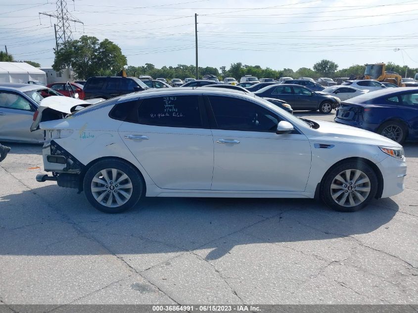 2016 KIA OPTIMA EX - 5XXGU4L39GG046614