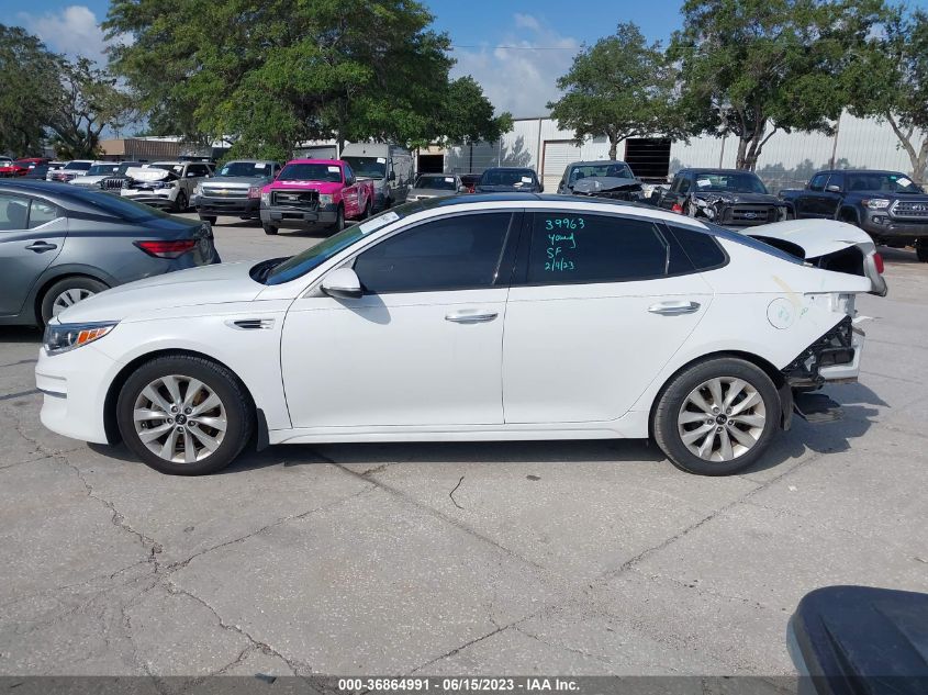 2016 KIA OPTIMA EX - 5XXGU4L39GG046614