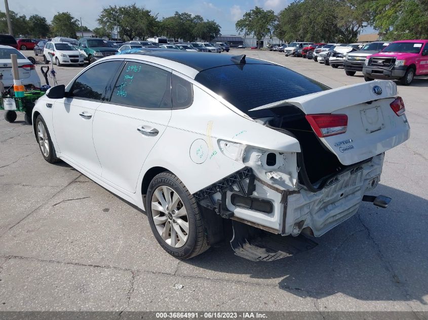 2016 KIA OPTIMA EX - 5XXGU4L39GG046614