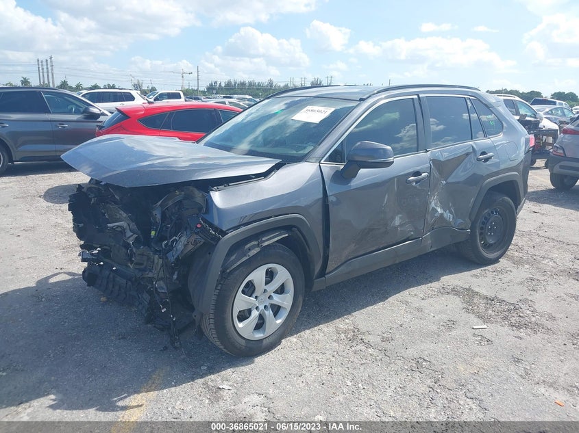 VIN JTMK1RFVXLD520720 2020 TOYOTA RAV4 LE