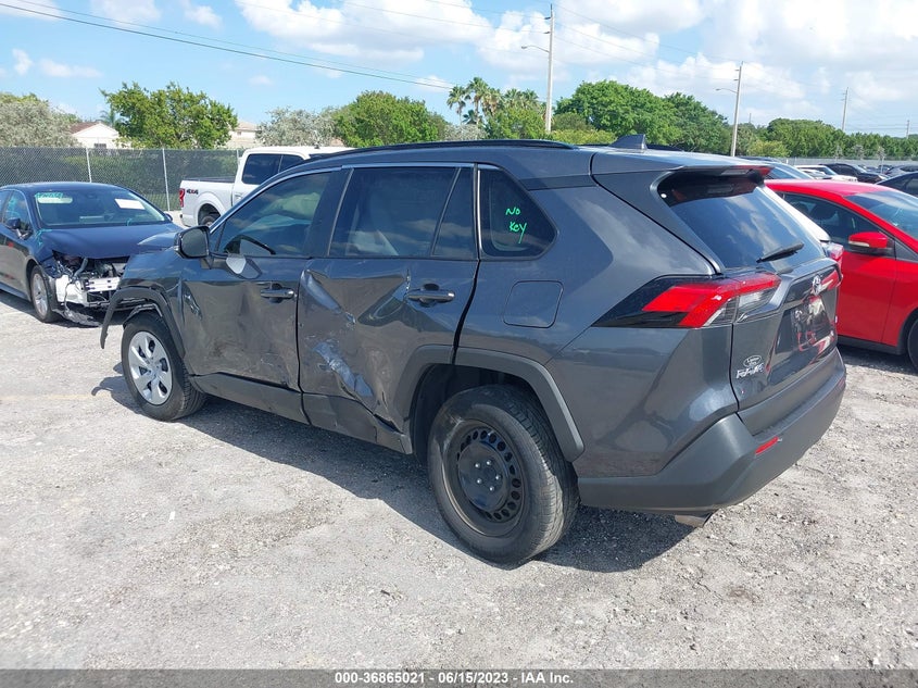 VIN JTMK1RFVXLD520720 2020 TOYOTA RAV4 LE
