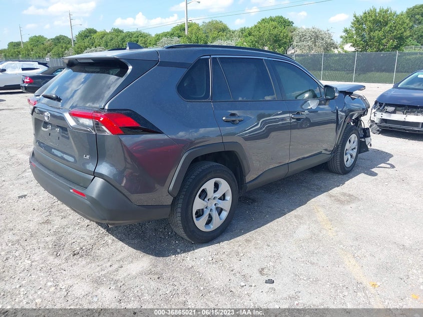 VIN JTMK1RFVXLD520720 2020 TOYOTA RAV4 LE