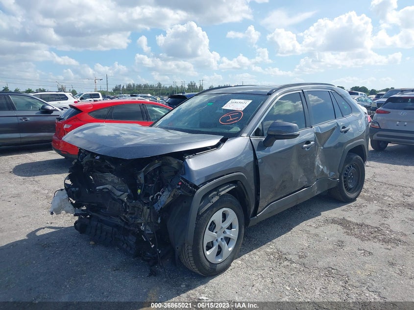 VIN JTMK1RFVXLD520720 2020 TOYOTA RAV4 LE