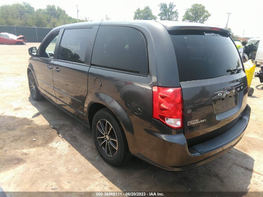 2017 DODGE GRAND CARAVAN SE PLUS - 2C4RDGBGXHR646369