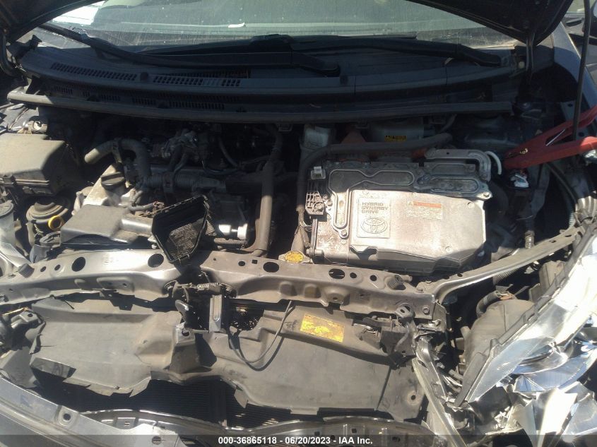 2013 TOYOTA PRIUS C ONE/TWO/THREE/FOUR - JTDKDTB36D1555606
