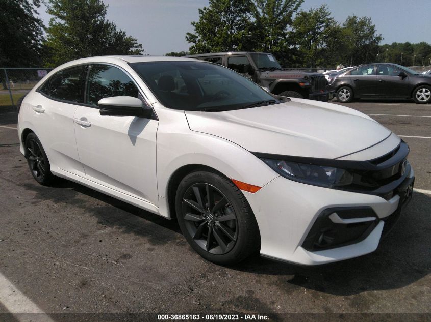 2021 HONDA CIVIC HATCHBACK EX - SHHFK7H6XMU422255