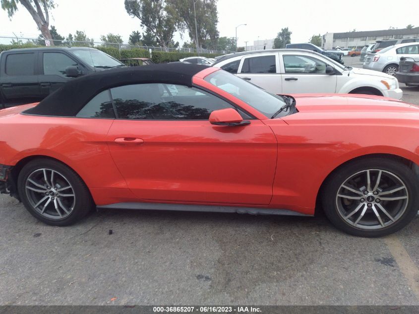 2015 FORD MUSTANG ECOBOOST PREMIUM - 1FATP8UH1F5383598