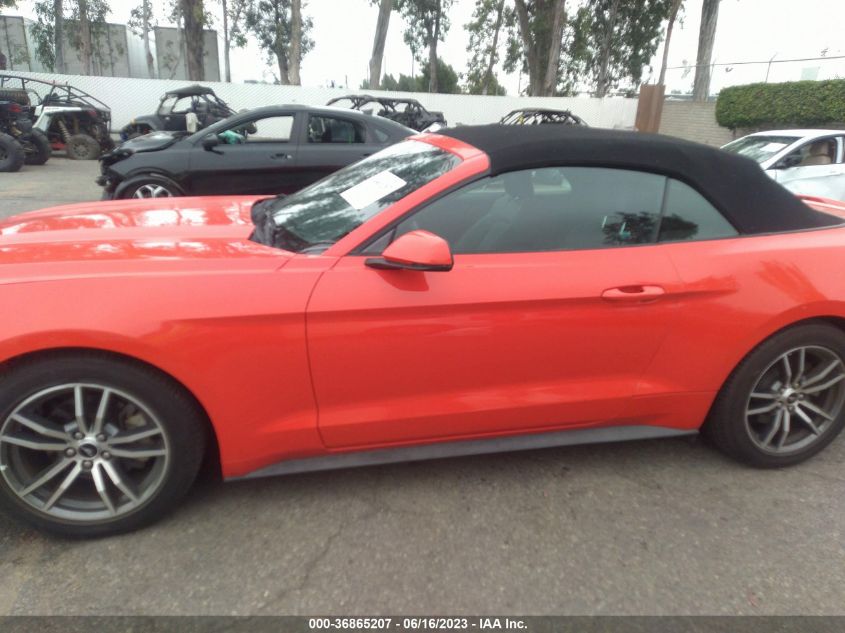 2015 FORD MUSTANG ECOBOOST PREMIUM - 1FATP8UH1F5383598