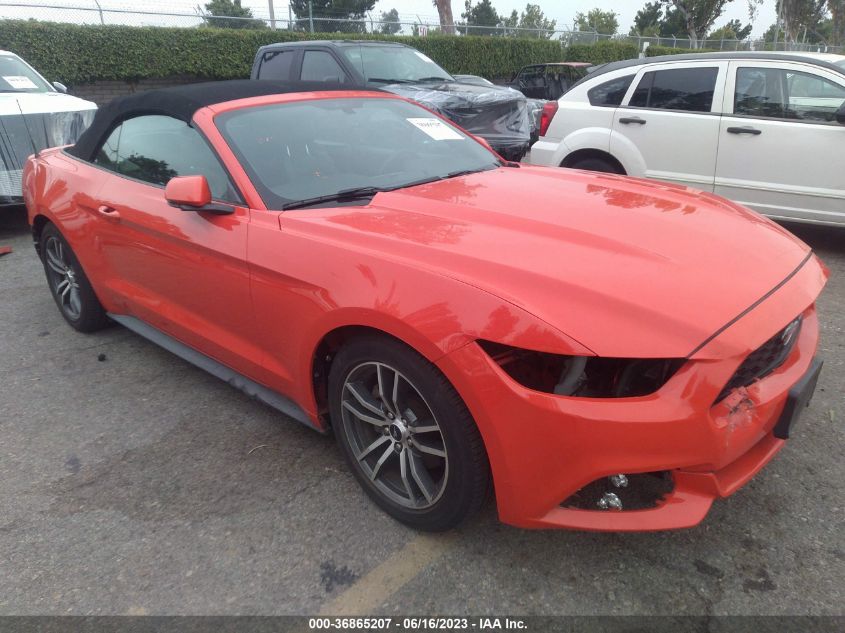 2015 FORD MUSTANG ECOBOOST PREMIUM - 1FATP8UH1F5383598