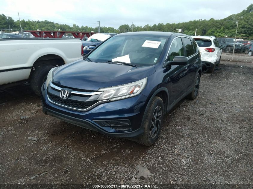 2016 HONDA CR-V SE - 2HKRM3H49GH534227