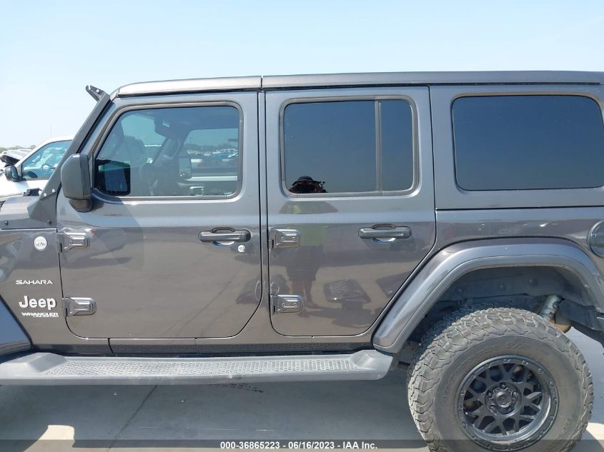 2018 JEEP WRANGLER UNLIMITED SAHARA - 1C4HJXEN2JW211888