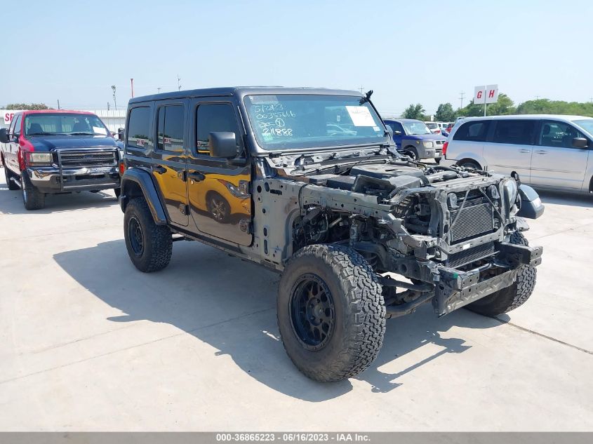 2018 JEEP WRANGLER UNLIMITED SAHARA - 1C4HJXEN2JW211888