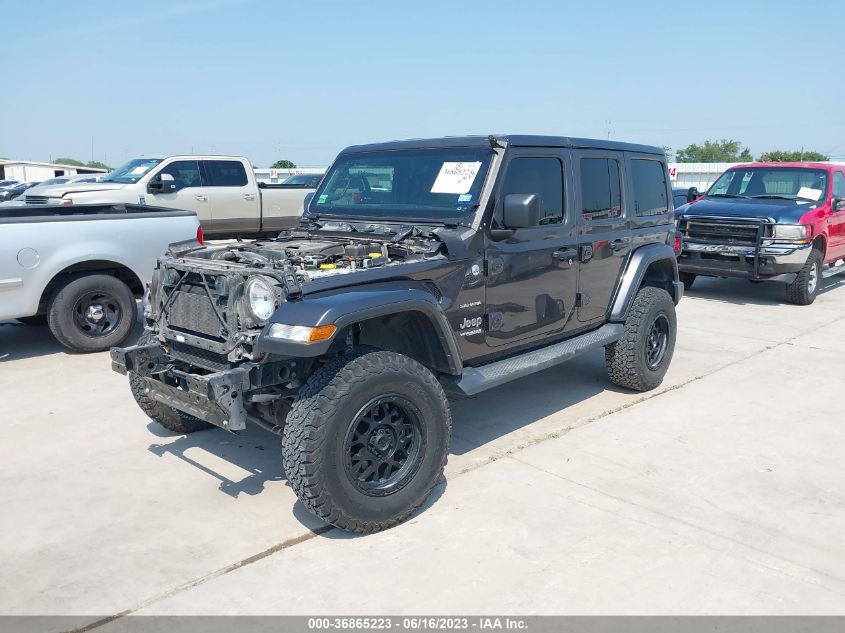 2018 JEEP WRANGLER UNLIMITED SAHARA - 1C4HJXEN2JW211888