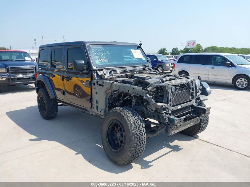 2018 JEEP WRANGLER UNLIMITED SAHARA - 1C4HJXEN2JW211888