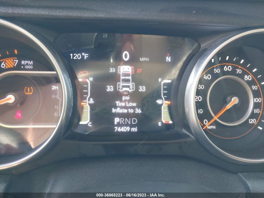 2018 JEEP WRANGLER UNLIMITED SAHARA - 1C4HJXEN2JW211888