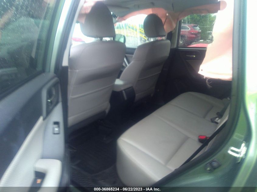 2015 SUBARU FORESTER 2.5I LIMITED - JF2SJAHC7FH580692