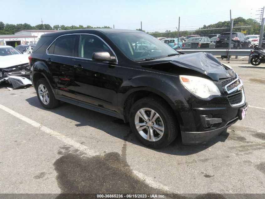 2013 CHEVROLET EQUINOX LS - 2GNALBEK5D1151614