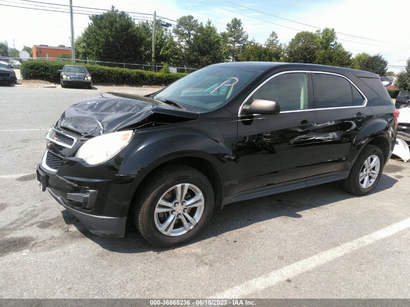 2013 CHEVROLET EQUINOX LS - 2GNALBEK5D1151614
