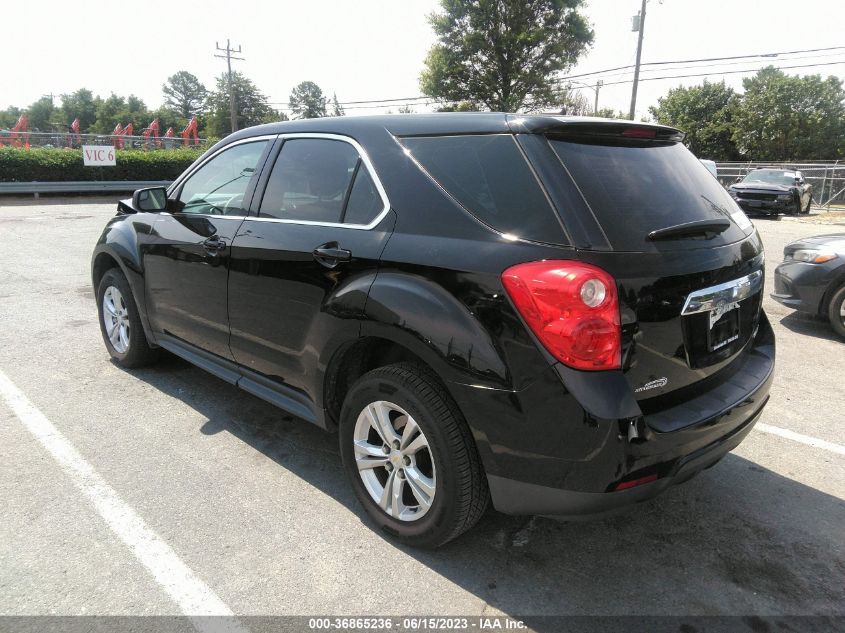2013 CHEVROLET EQUINOX LS - 2GNALBEK5D1151614