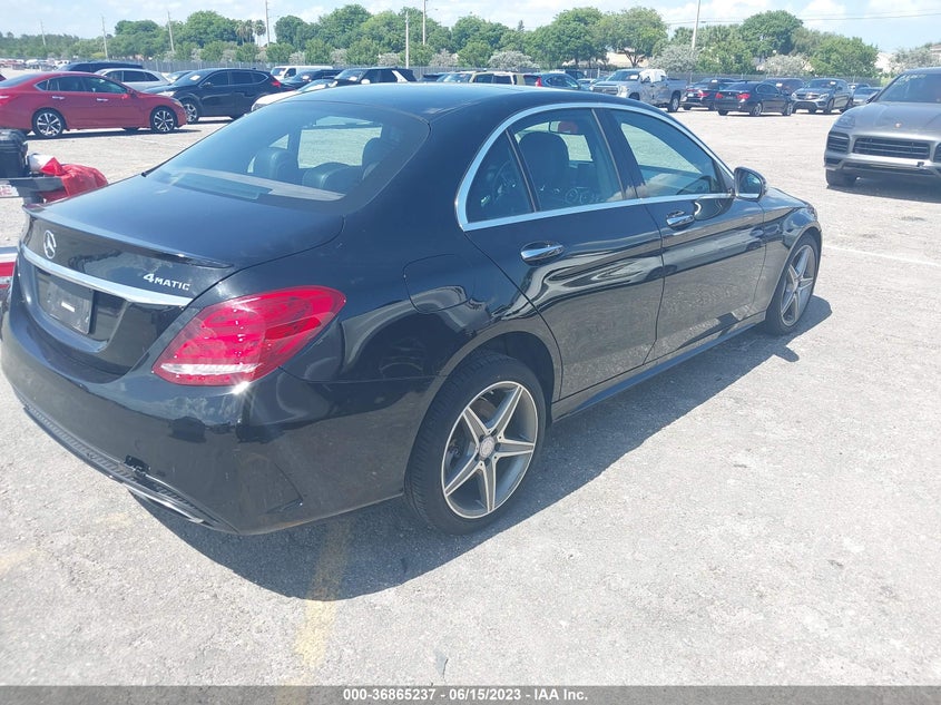 VIN 55SWF4KB1HU203540 2017 MERCEDES-BENZ C-CLASS C 300
