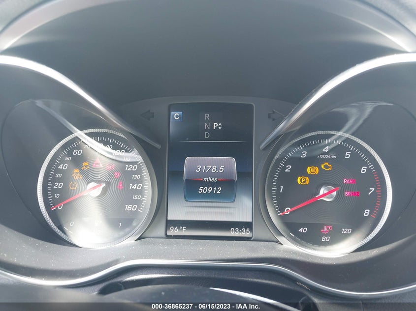 VIN 55SWF4KB1HU203540 2017 MERCEDES-BENZ C-CLASS C 300