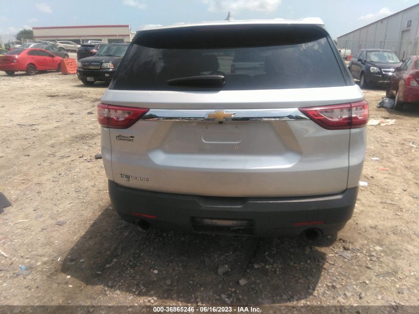 2019 CHEVROLET TRAVERSE LS - 1GNERFKWXKJ208875