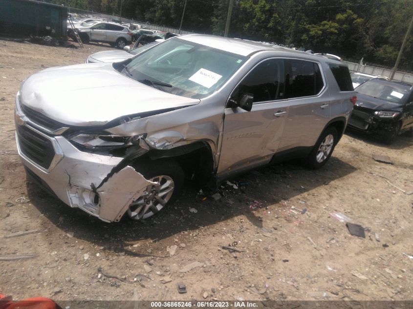 2019 CHEVROLET TRAVERSE LS - 1GNERFKWXKJ208875