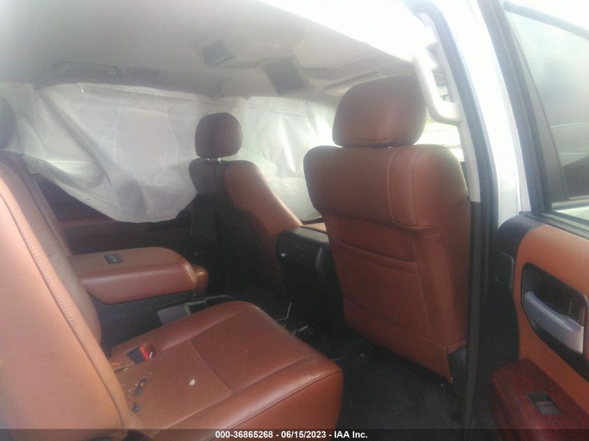 2016 TOYOTA SEQUOIA PLATINUM - 5TDDW5G14GS140555