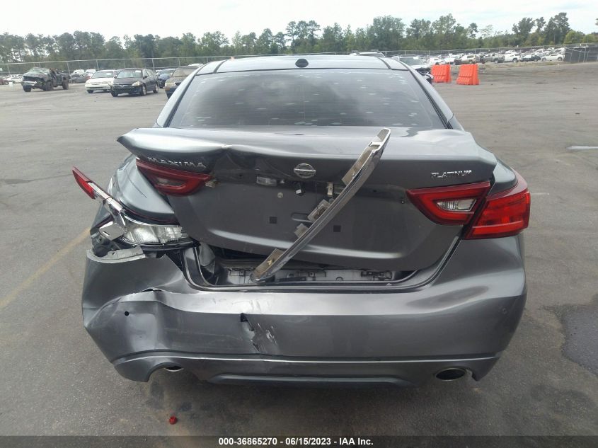 2016 NISSAN MAXIMA 3.5 PLATINUM - 1N4AA6AP5GC391337