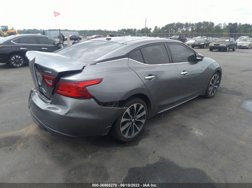 2016 NISSAN MAXIMA 3.5 PLATINUM - 1N4AA6AP5GC391337