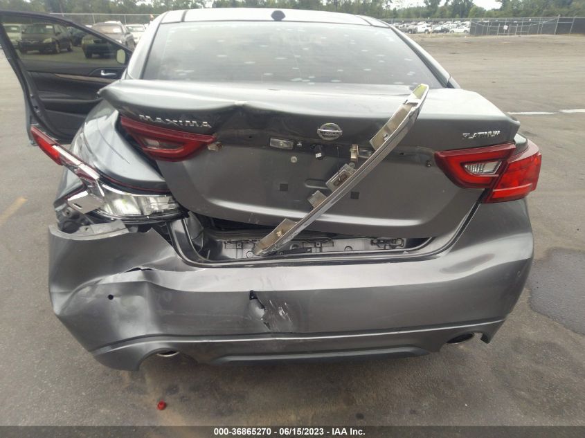 2016 NISSAN MAXIMA 3.5 PLATINUM - 1N4AA6AP5GC391337