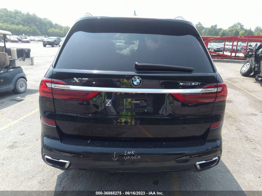 2019 BMW X7 XDRIVE50I - 5UXCX4C55KLS37624