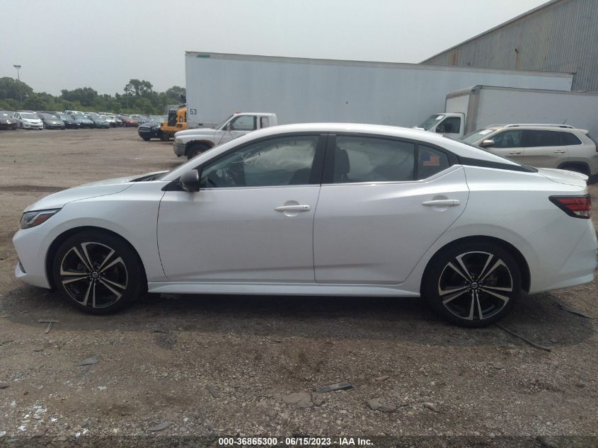 2021 NISSAN SENTRA SR - 3N1AB8DV7MY322944