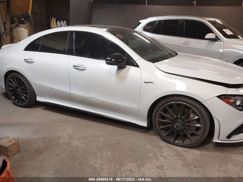 2021 MERCEDES-BENZ CLA AMG CLA 35 - W1K5J5BB6MN179206