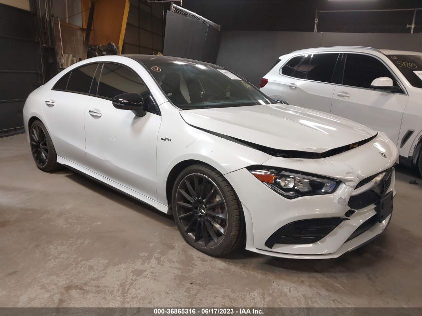 2021 MERCEDES-BENZ CLA AMG CLA 35 - W1K5J5BB6MN179206