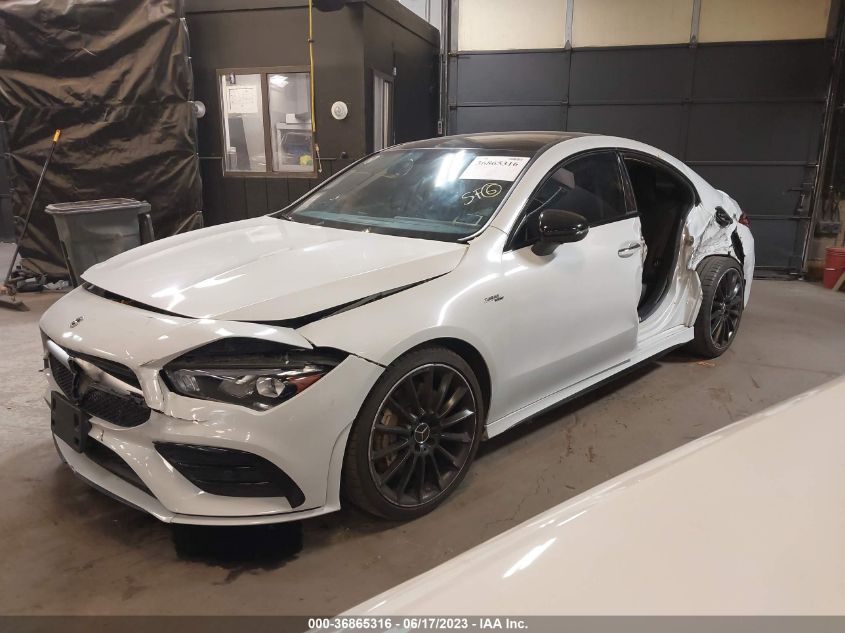 2021 MERCEDES-BENZ CLA AMG CLA 35 - W1K5J5BB6MN179206
