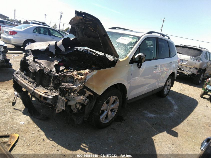 2016 SUBARU FORESTER 2.5I PREMIUM - JF2SJAFC1GH555730