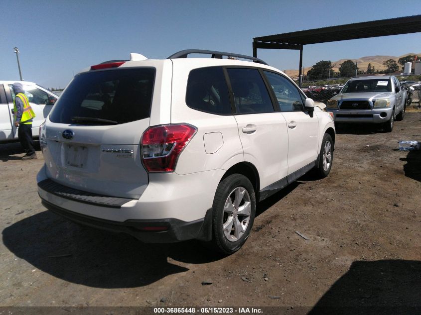 2016 SUBARU FORESTER 2.5I PREMIUM - JF2SJAFC1GH555730