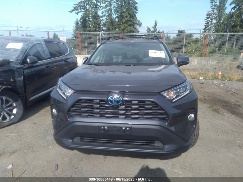 VIN 2T3B6RFV8MW029343 2021 TOYOTA RAV4 HYBRID