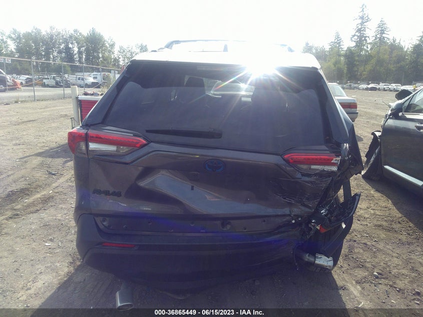 VIN 2T3B6RFV8MW029343 2021 TOYOTA RAV4 HYBRID