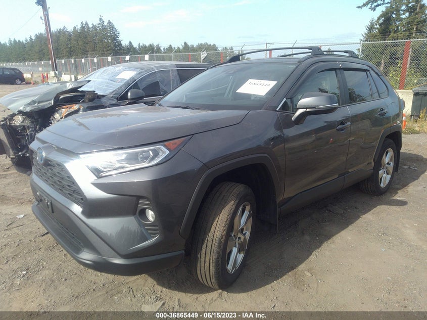 VIN 2T3B6RFV8MW029343 2021 TOYOTA RAV4 HYBRID