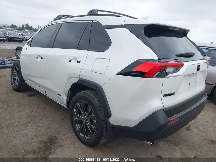 VIN JTMB6RFV7NJ019628 2022 TOYOTA RAV4 HYBRID XLE PREMIUM