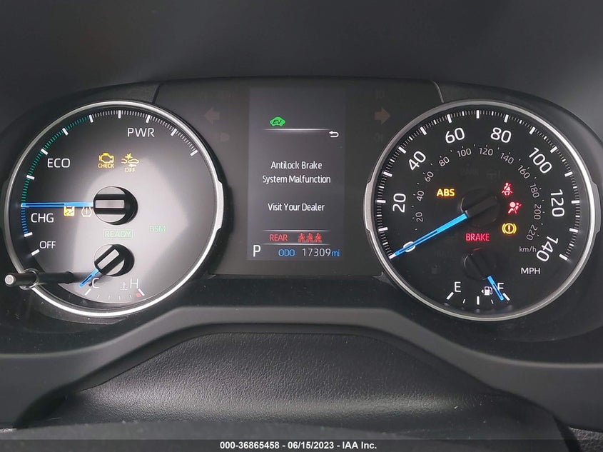 VIN JTMB6RFV7NJ019628 2022 TOYOTA RAV4 HYBRID XLE PREMIUM