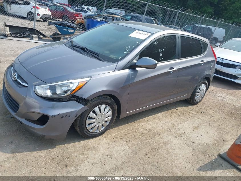 2016 HYUNDAI ACCENT SE - KMHCT5AE5GU255477