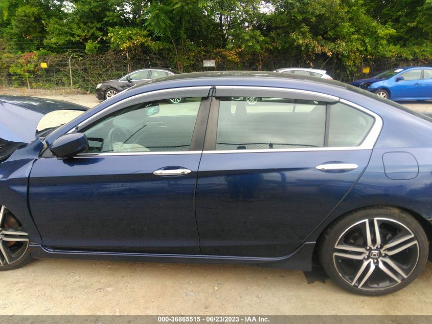 2016 HONDA ACCORD SEDAN SPORT - 1HGCR2F58GA018799