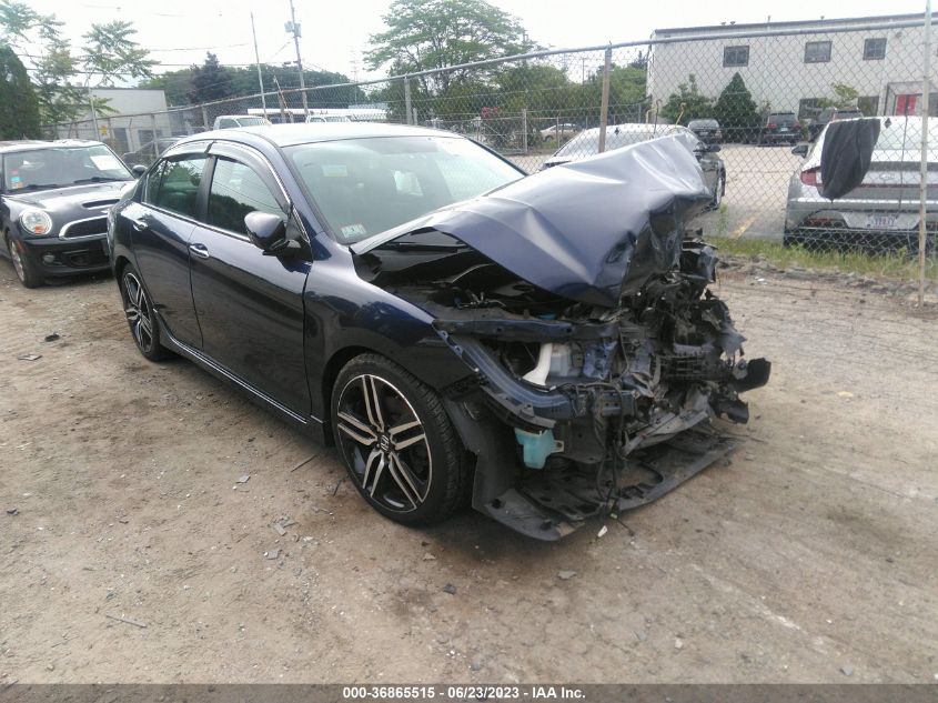 2016 HONDA ACCORD SEDAN SPORT - 1HGCR2F58GA018799